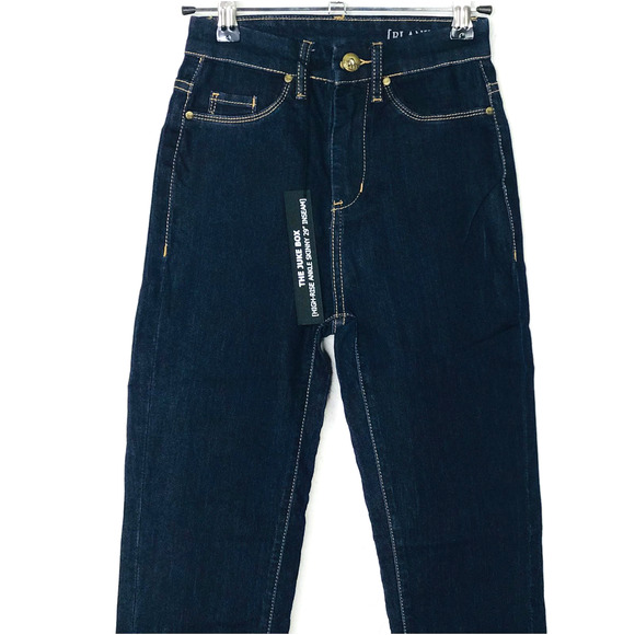 Blank NYC The Juke Box High Rise Ankle Skinny Jean Dark Wash Size 24 - Picture 4 of 10